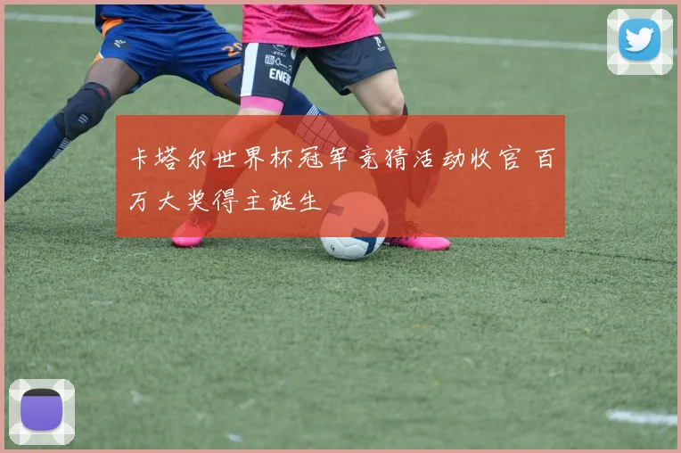 卡塔尔世界杯冠军竞猜活动收官 百万大奖得主诞生
